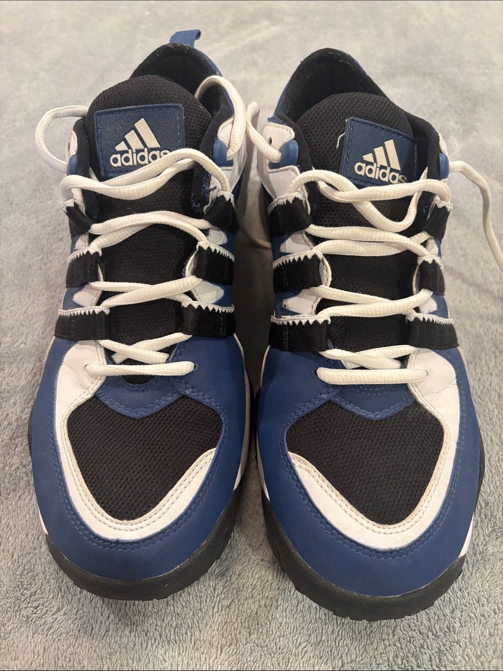adidas Men’s Navy Black White Athletic Trainers - Picture 2 of 8